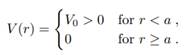 Consider the s-scattering at a spherical potential well with the radius a: 1. Find for the case a...