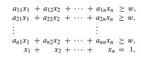 The payoff matrix (a ij ) for a two-person zero-sum game is said to be skew symmetric if the matrix...-2