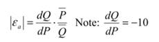 Defining Q to be the level of output produced and sold, let