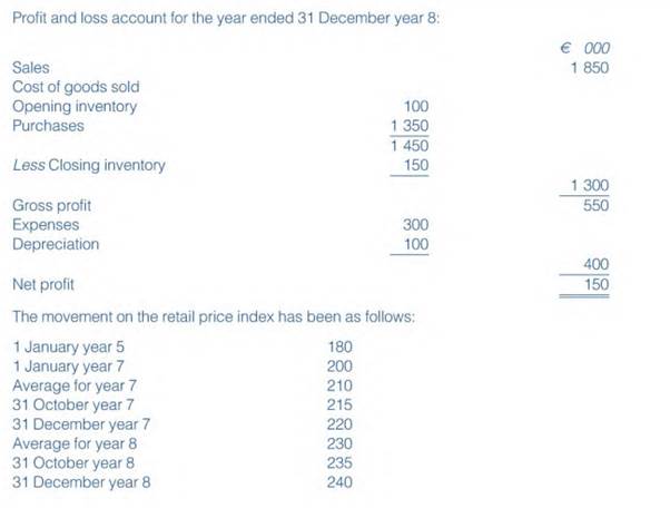 To what extent do current purchasing power adjustments to historical cost figures lead to up-to date...-2