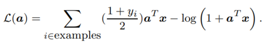 We wish to build a two-class classifier with logistic regression (see Section 15.1.3). (a) Show that...-1