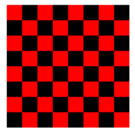 Write an applet that draws a checkerboard. Write your solution as a subclass of AnimationBase, even...-1