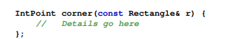 Consider the following C++ code: (a) What does the program print? (b) With regard to a Rectangle...-3