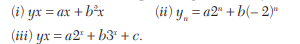 Derive the difference equations in each of the following cases: Form the difference equations...-2