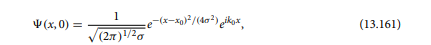 Investigate the time evolution of the quantum Gaussian wave packet scattered by the square potential...-1