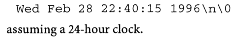 Write a program which uses command line arguments to display the current time or date, with both the...-2