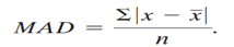 Mean Absolute Deviation Another useful measure of variation for a data set is the mean absolute...