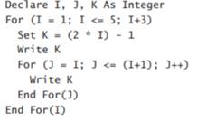 Rewrite the pseudocode provided in Example 6.13 to use: a. one If-Then-Else structure instead of two...-2