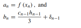 We can continue a natural cubic spline outside the span of the knots with straight lines while...