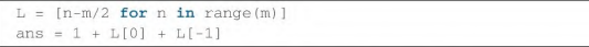 Consider the Python statements and assume that the variable m has been previously assigned an...-1