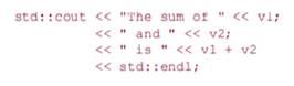 Our program used the built-in addition operator, +, to generate the sum of two numbers. Write a...