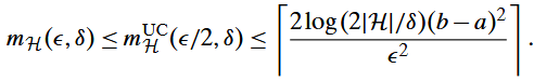 Bounded loss functions: In Corollary 4.6 we assumed that the range of the loss func- tion is [0 ,...