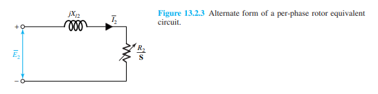 Considering only the rotor equivalent circuit shown in Figure 13.2.2 or 13.2.3, find: (a) TheR 2 for...-2