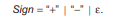 In another variation on EBNF e can be written into an empty right-hand side of a production...-1