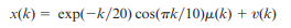 Consider the following linear discrete-time system. Create a MAT-file called prob2_47 that contains...-13