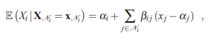 A slightly different formulation of an auto-Gaussian model specifies that the conditional...