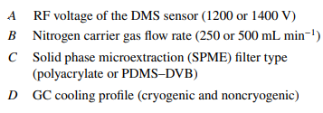 An article in Analytica Chimica Acta [“Design-of-Experiment Optimization of Exhaled Breath...-3