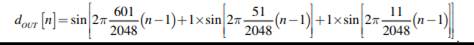 A digital receiver operates at a clock rate of 500 MHz. A jitter transfer test needs to be performed...