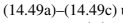 Applying your knowledge of chain rule from calculus, derive Equation (14.32). (i) Derive Equations...-1