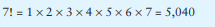 In mathematics, the notation n! represents the factorial of the nonnegative integer n. The factorial...-1