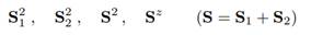 Starting point is a system of two spin-1/2 particles. The transposition operator P12 is defined by...-4