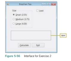 In this exercise, you create an application for Brazilian Tea, which sells both hot and iced tea in...