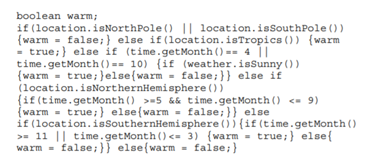 (a) Restore appropriate indentation and optional braces in the following code fragment using...-1