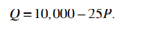 Suppose that the demand equation for widgets is a. How many widgets will be sold for $100? b. At...-1