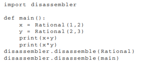 Write a Rational class that can be used to add and multiply fractions together. A Rational number...-1