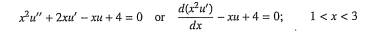 Find an approximate solution of the following boundary value problem: with the boundary conditions...