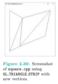 Continue the preceding experiment by inserting the call glPolygonMode(GL FRONT AND BACK, GL LINE) in...-2