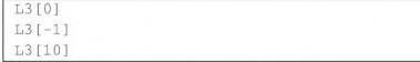 Execute the following statements (a) What is the content of L3? (b) Try to predict the outcome of...-2