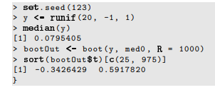 The bootstrap is a resampling method that can be used to approximate the distribution of a...-6