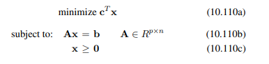 Find the Wolfe dual of the standard-form LP problem-1