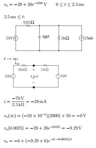 There is no energy stored in the capacitor in the circuit in Fig. P7.77 when switch 1 closes at t =...-4