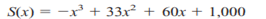 SALES A company estimates that if x thousand dollars are spent on marketing a certain product, then...