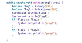 What is the output of the following program? Determine the answer without using a computer. The...-1