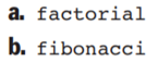 Recursive methods use stack space. Using big-O notation, state the space complexity of the following...-1