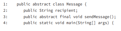 What is the result of the following program? A. Text message to null. B. Text message to 1234567890....-1