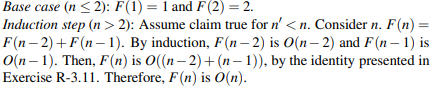 Consider the following “justification” that the Fibonacci function, F(n) (see Proposition 3.20) is...