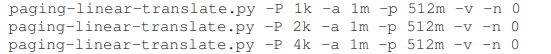 Before doing any translations, let’s use the simulator to study how linear page tables change size...-2