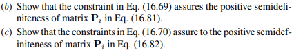 (a) Show that Eq. (16.67) is equivalent to Eq. (16.79).-1