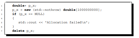 An earlier tip in Sect. 4.3.2 showed how it was possible for bad memory allocation to terminate your...