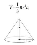 Write a function named coneVolume() with float parameters named coneRadius and coneAltitude. Use...-2