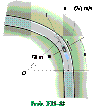 The boat is traveling along the circular path with a speed of v = (0.0625t2) m>s, where t is in...-3