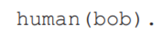 Given only the following Prolog clause: Prolog will respond as follows: Why did Prolog respond to...-1