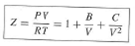 Calculate Z and V for ethylene at 25°C and 12 bar by the following equations: ( a ) The truncated...-1