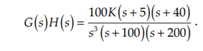 The block diagram of a control system is shown in Fig. Q8.86. Determine the range of the gain K for...-3