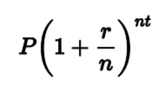 Write a program that prompts for a principal, rate, compounding frequency, and number of years, and...-4