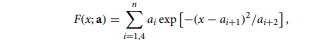 Using the routine MarqFit (based on the Levenberg–Marquardt method), write a program to fit linear...-1